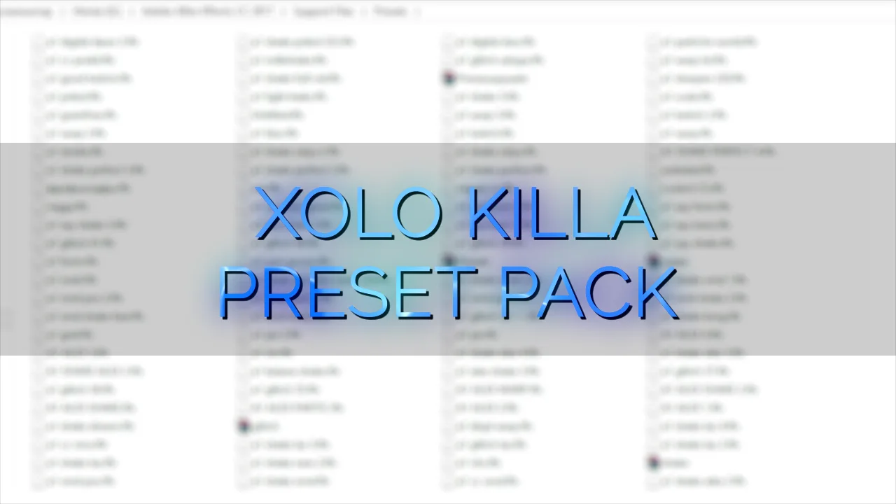 xolo killa preset pack  vol.1